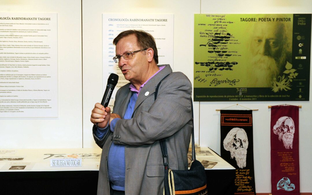 FALLECE EL EDUCADOR JOSÉ PAZ, ESPECIALISTA EN RABINDRANATH TAGORE, Y AMIGO DE MÉRITO DE CASA DE LA INDIA